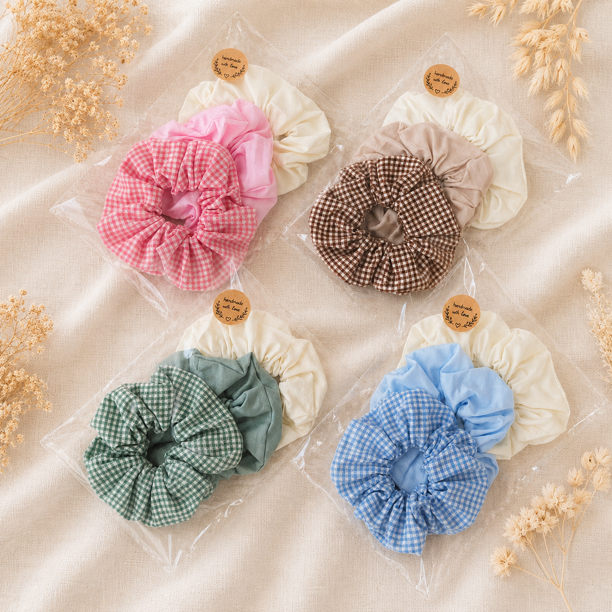 Pack de scrunchies