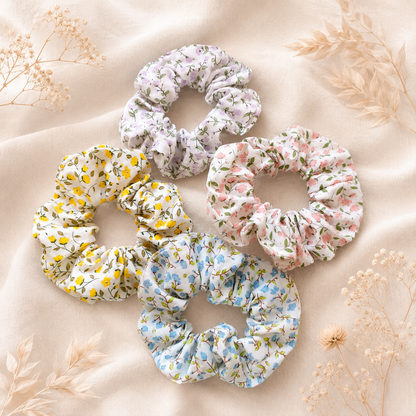 Scrunchies mini flores