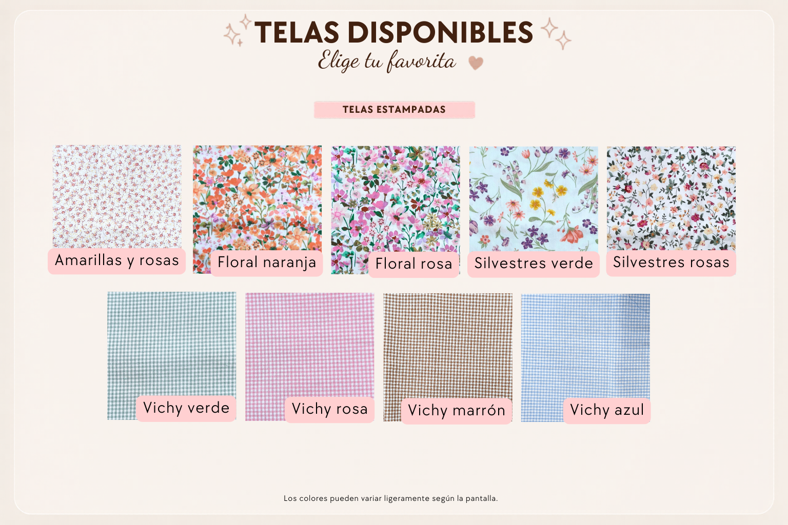 Telas estampadas 2